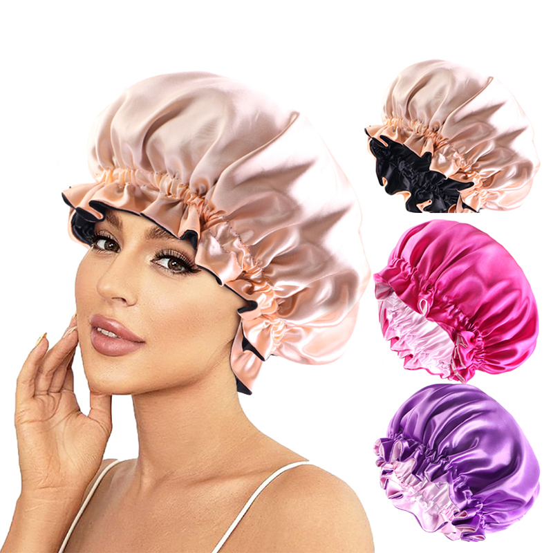 Yeni Katı Elastik Çift Katmanl - Satin Hair Bonnet incelemesi ve fiyatı