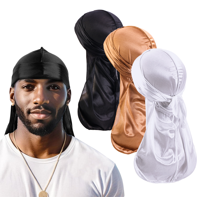 3 adet/grup Uzun Durag Ipek Sa - Satin Hair Bonnet incelemesi ve fiyatı