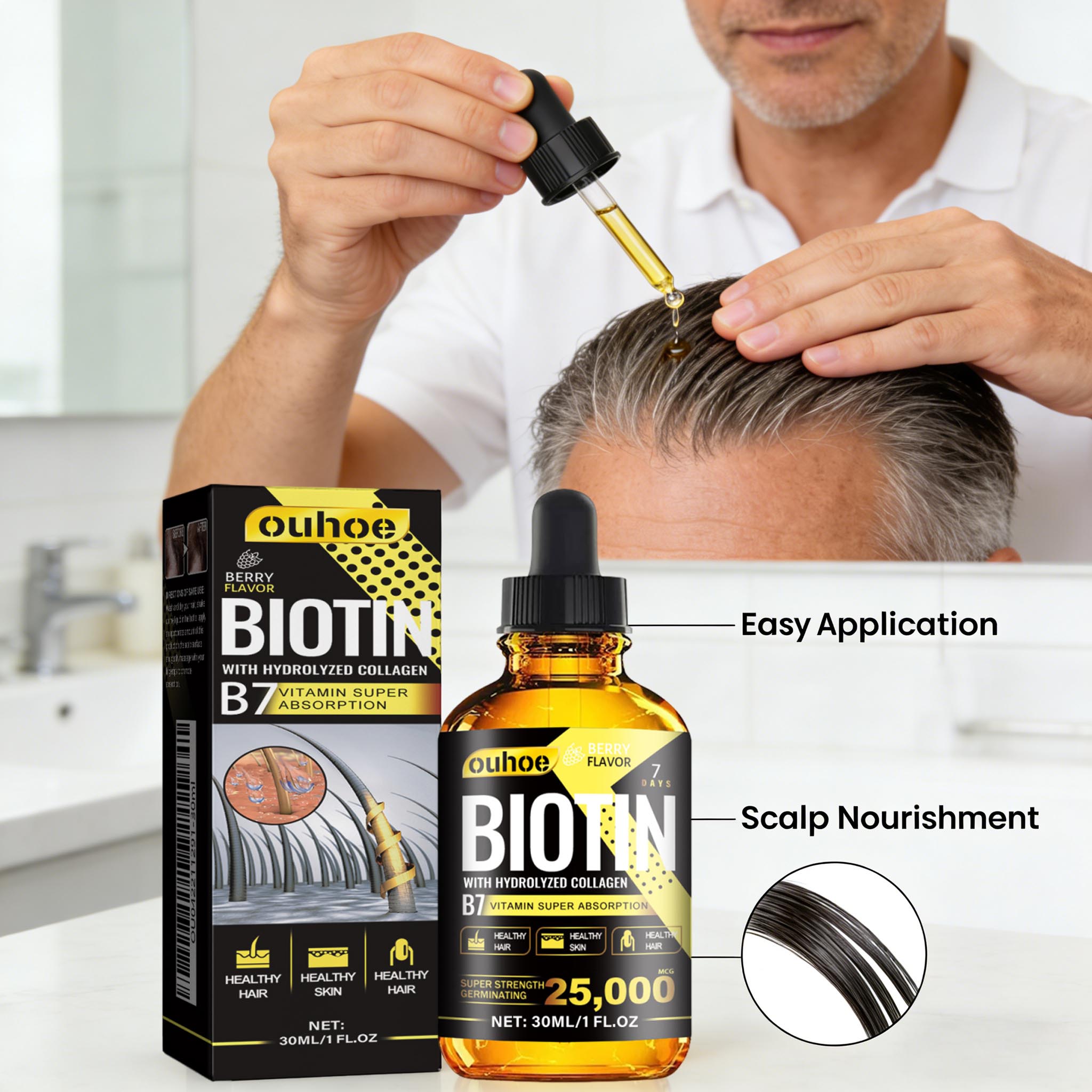 Biyotin Saç Yağı Kolajen Saç D - Hair Care Collagen incelemesi ve fiyatı