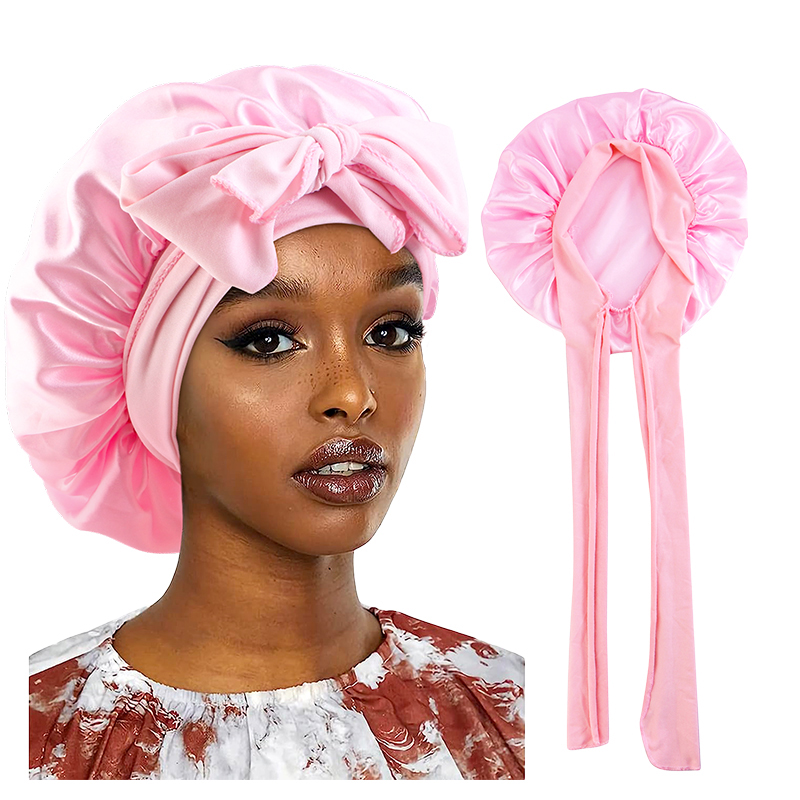 Yeni saten uyku tulumu kadınla - Satin Hair Bonnet incelemesi ve fiyatı