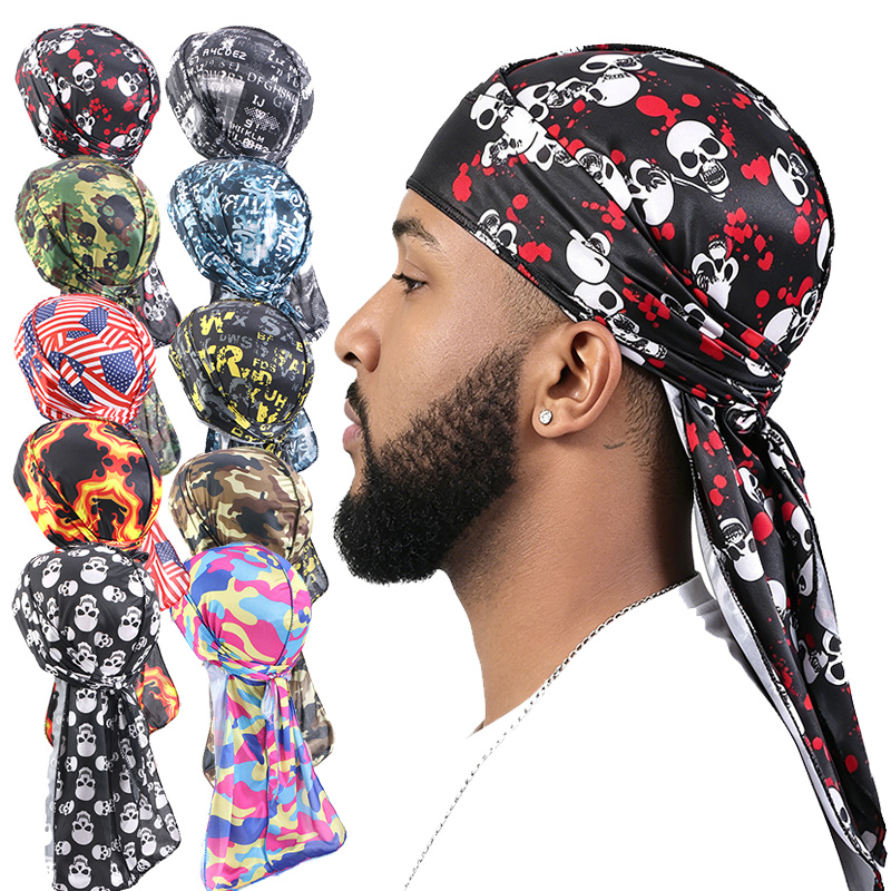 3 adet moda uzun kuyruk Durag  - Satin Hair Bonnet incelemesi ve fiyatı
