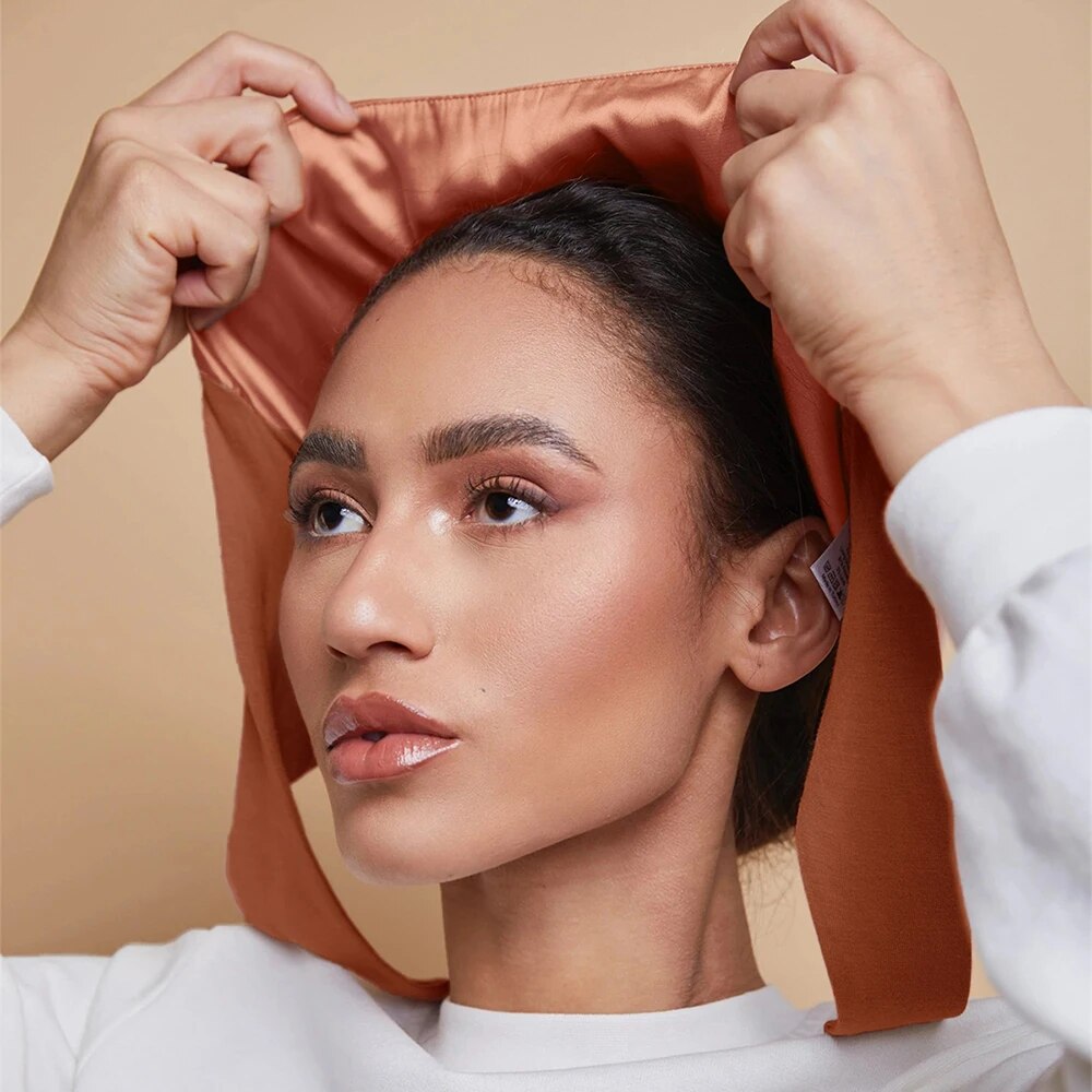 Modal Saten Başörtüsü Kap İsla - Satin Hair Bonnet incelemesi ve fiyatı